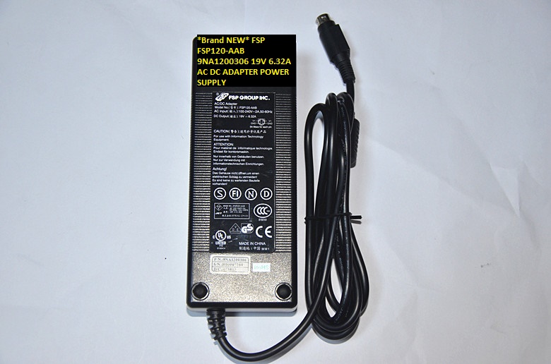 *Brand NEW* 19V 6.32A AC DC ADAPTER FSP 9NA1200306 FSP120-AAB POWER SUPPLY